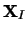 ${\bf X}_{{I}}$