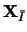 ${\bfX}_{{\bar I}}$